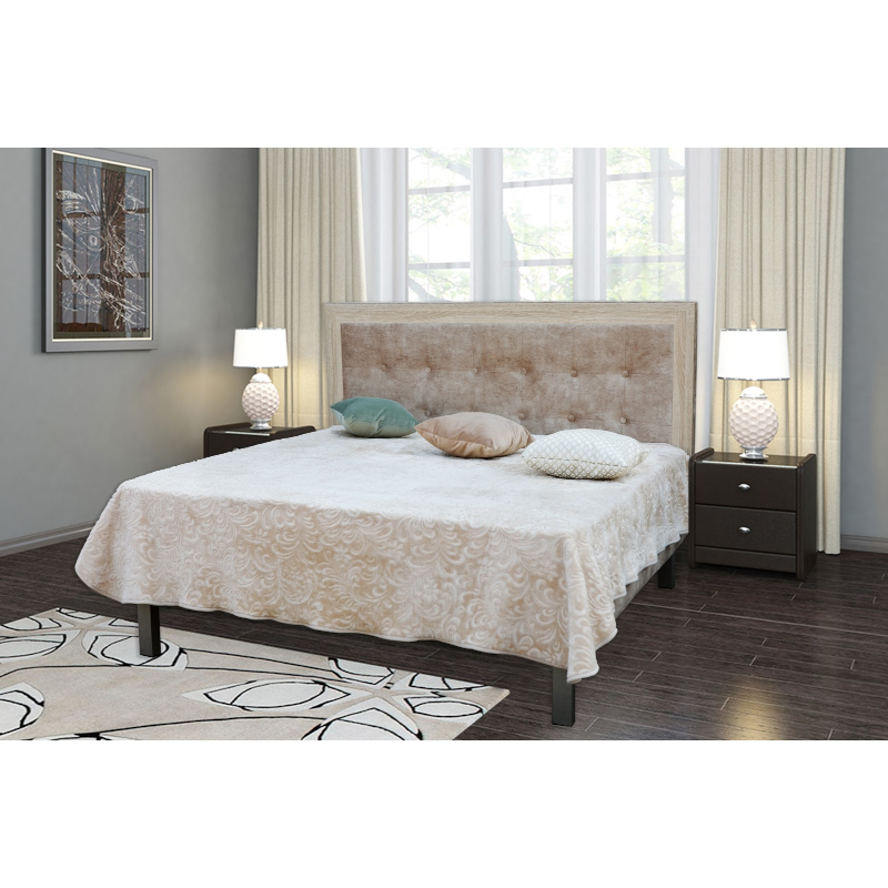 Ліжко двоспальне М'ЯКА ЛІНІЯ Валері, двоспальне, 200х160см